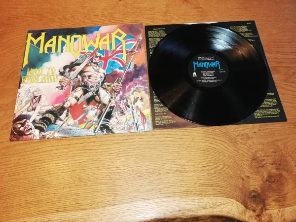 Manowar Hail to England 1984 Music for Nations MFN-19 UK Pressung NM/VG+